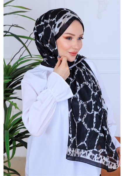 Elegan Dokunuş Desenli Dijital Soft Şal indirimleri