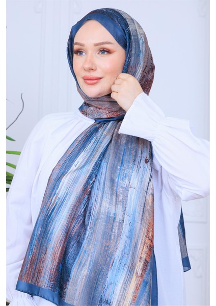 Abstrack Desenli Dijital Soft Şal indirimleri