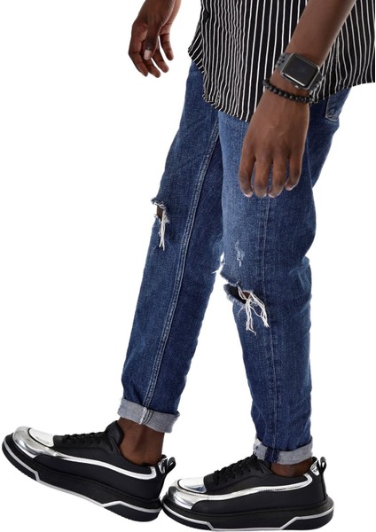 Signature Line Up Erkek Bağcıklı Sneaker Siyah Gümüş modelleri