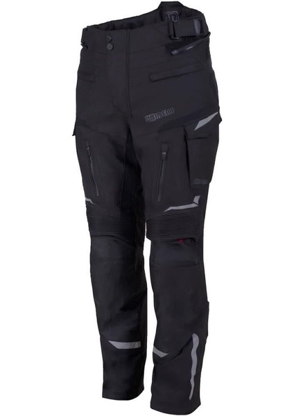 Herman Pro 3 Katmanlı Ce Sertifikalı Korumalı Motosiklet Pantolonu (Geniş Beden) Siyah