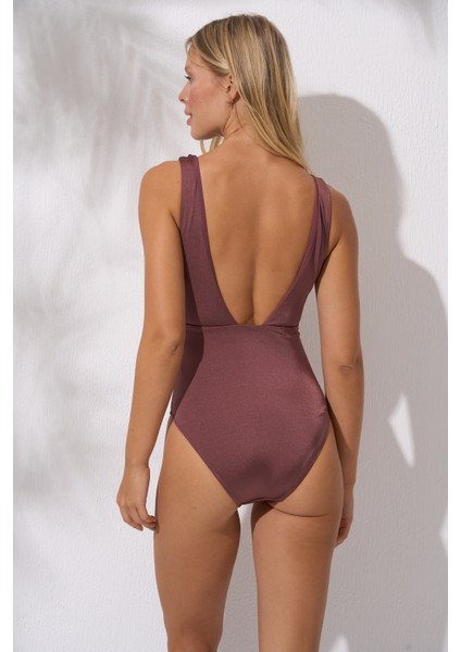 Göğüs Dekolte Detaylı Sabit Kaplı Korseli Mayo fiyatları