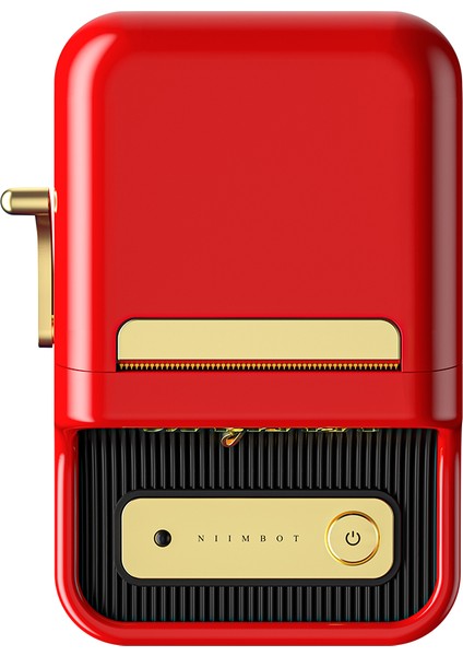 B21 Pro Bluetooth Taşınabilir Termal Etiket Yazıcı - Kırmızı (300DPI) modelleri