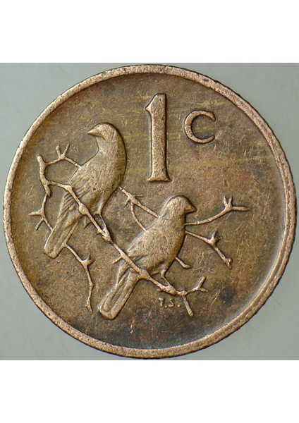 Güney Afrika Cumhuriyeti 1 Cent 1980. fiyatları
