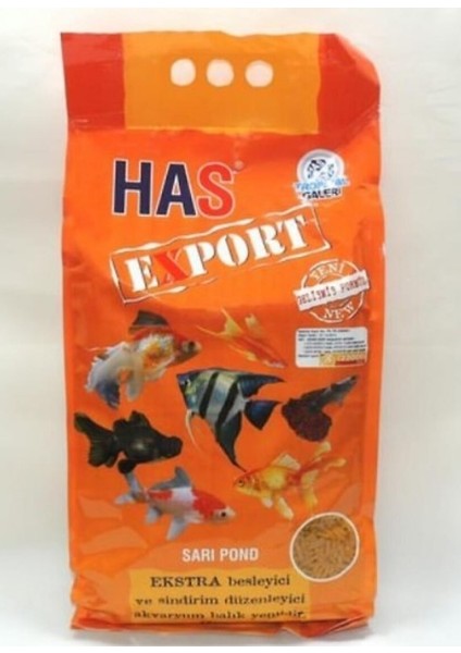 Sarı Pond Balık Yemi 100 gr - Ekstra Besleyici ve Sindirim Düzenleyici Akvaryum Yemi