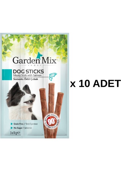 Somonlu Köpek Stick Ödül 3*11G 10'lu