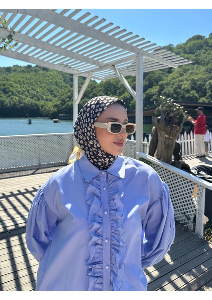 Papatya Desenli Eşarp Sarı fiyatları