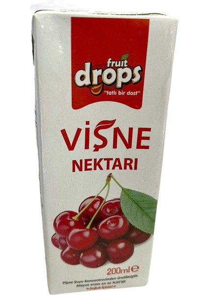 Fruıt Drops Vişne Nektar 27 Adet 200ML