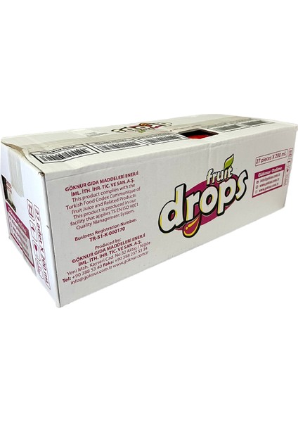 Fruıt Drops Vişne Nektar 27 Adet 200ML modelleri