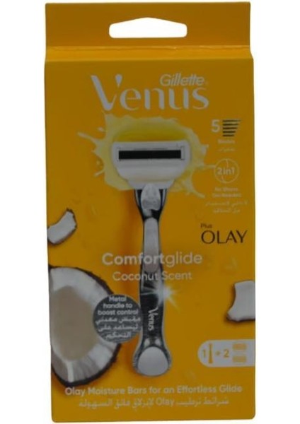 Comfortglide Olay Kadın Tıraş Makinesi + 2 Yedek Tıraş Bıçağı 7702018587230 fiyatları