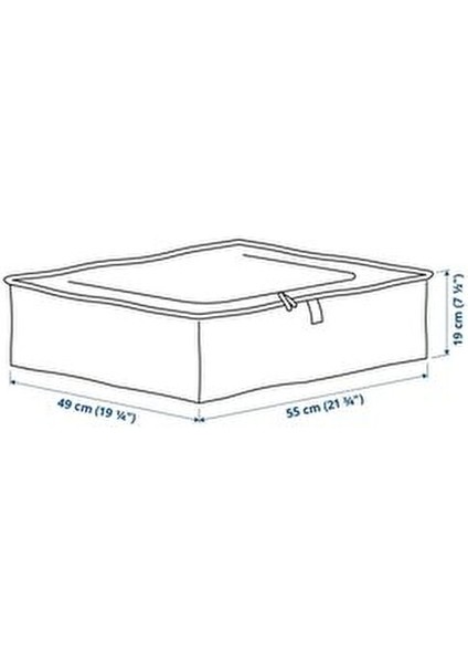Parkla Kutu - Hurç - Saklama Beyaz - Turuncu - 55X49X19 cm modelleri