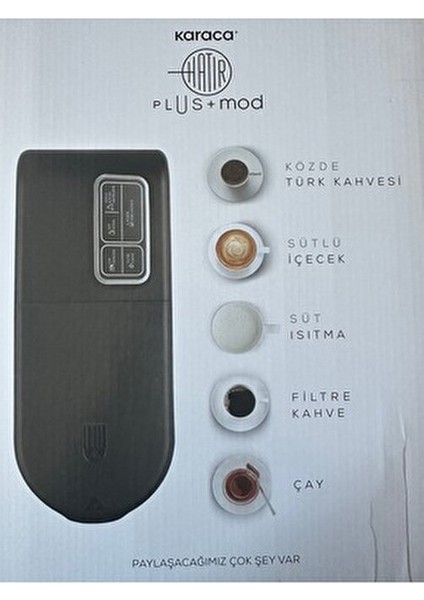 6in1 Türk Kahve Makinesi Közde Türk Kahvesi, Latte Türk– Cappuccino Türk Kahve Çay Makinesi