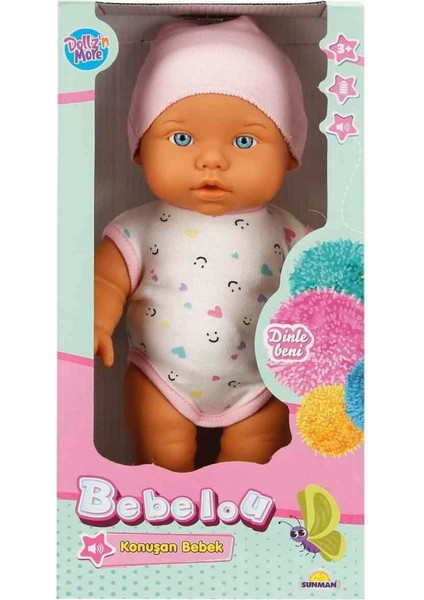 Nessiworld 30231 Bebelou Konuşan Bebek 32 cm -Sunman