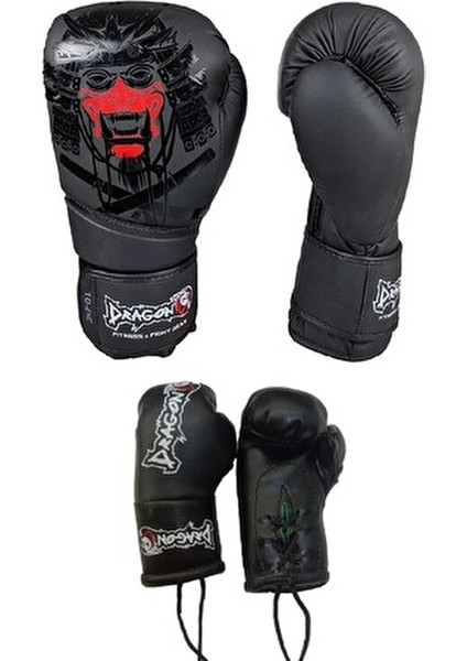 Yakuza Boks Kıck Boks Muaythai Eldiveni ve Maskot Anahtarlık Eldiven fiyatları
