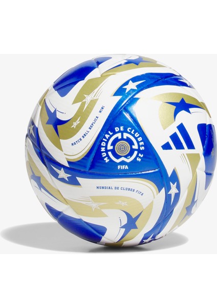 Mundial De Clubes Fifa Final Mini Unisex Beyaz Futbol Topu.-