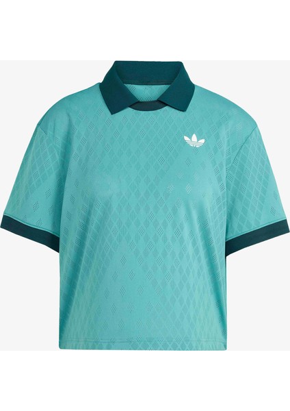 Tennis Pro Climacool Kadın Yeşil Tenis Polo.- fırsatları