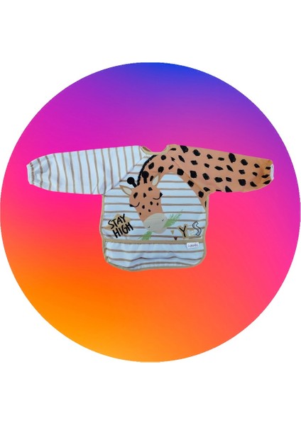 Unisex Bebek 0-36 Ay Cepli Uzun Kollu Aktivite Hobi Mama Önlüğü fiyatları