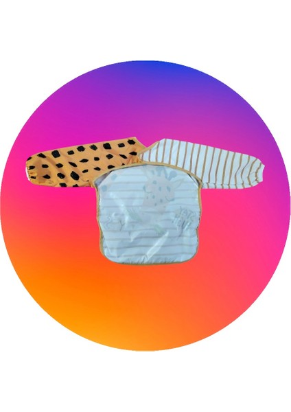 Unisex Bebek 0-36 Ay Cepli Uzun Kollu Aktivite Hobi Mama Önlüğü modelleri