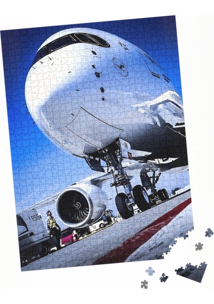 3 Lü 500 Parça Puzzle Boeing ile Yolculuk Kişiye Özel fırsatları