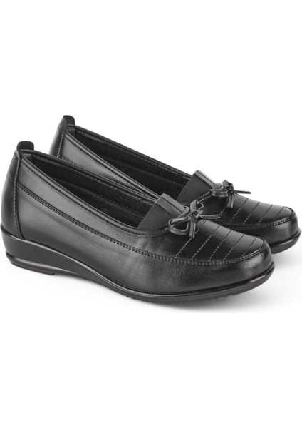 Kadın Tam Ortopedik İçi Hakiki Deri Anne Ayakkabısı