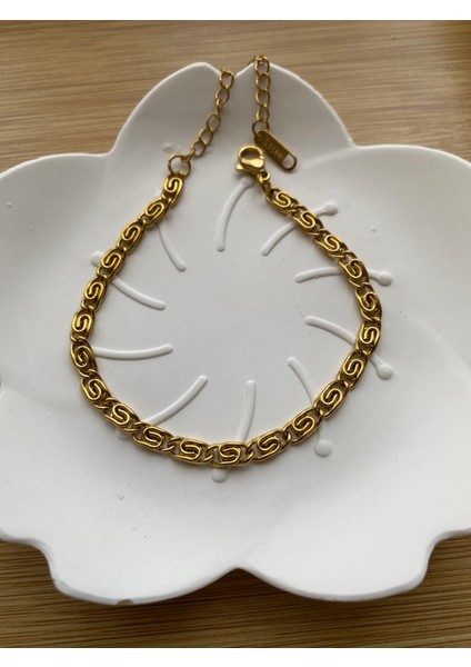 14 Ayar Kaplama Çelik Bileklik fiyatları