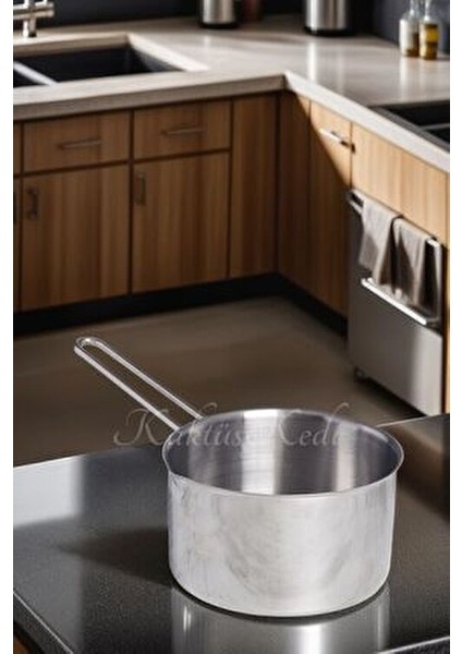 14 cm Paslanmaz Çelik Kaçerola | Sütlük | Mini Yumurta Haşlama Tavası