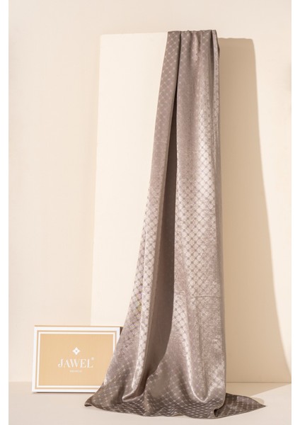 Kadın Küçük Kareli Modal Floş Şal