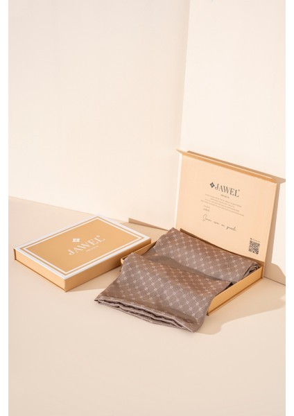 Kadın Küçük Kareli Modal Floş Şal modelleri