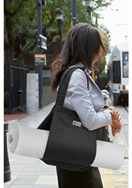 Siyah Renk Yoga Matı Çantası ve Pilates Matı Çantası fırsatları