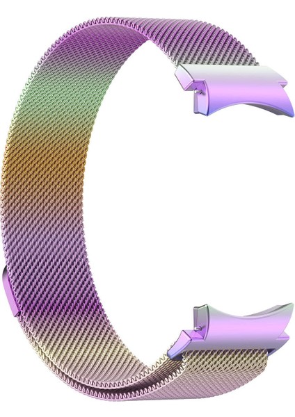 Galaxy Watch 6 44MM Uyumlu Krd-01 Metal Kordon Tygo - Colorful