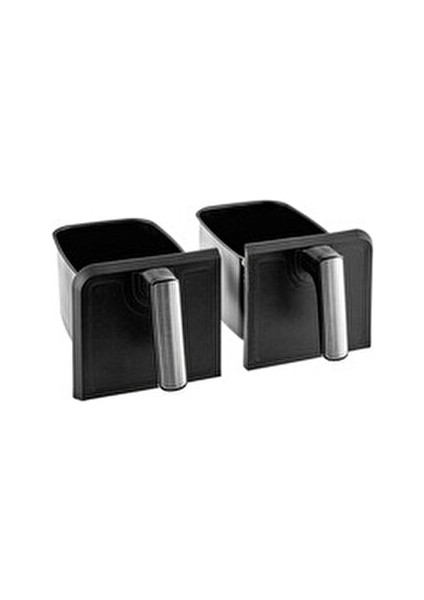 Xxxl 4+4 Litre Çift Hazne Dijital Kullanım 7 Pişirme Modu -Makinede Yıkanabilir Airfryer