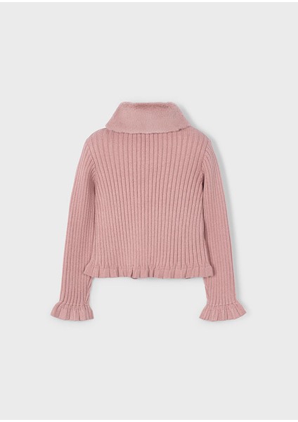 4-10 Yaş Arası Örme Hırka - Pembe fiyatları