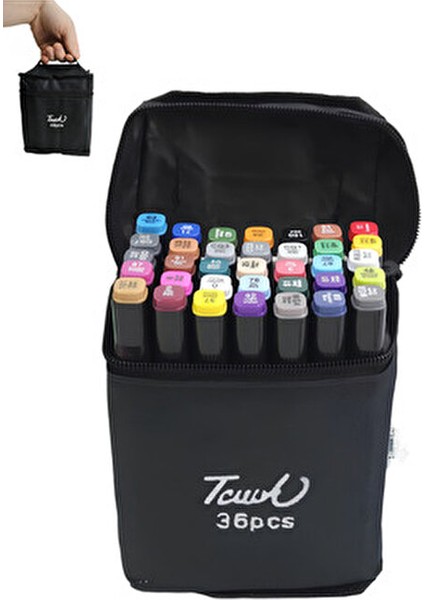 Touch 36 Adet Çift Taraflı Marker Kalem Double