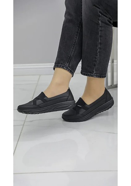 Prego (Wanetti)) Pvc Comfort Kadın Ayakkabı Siyah fiyatları