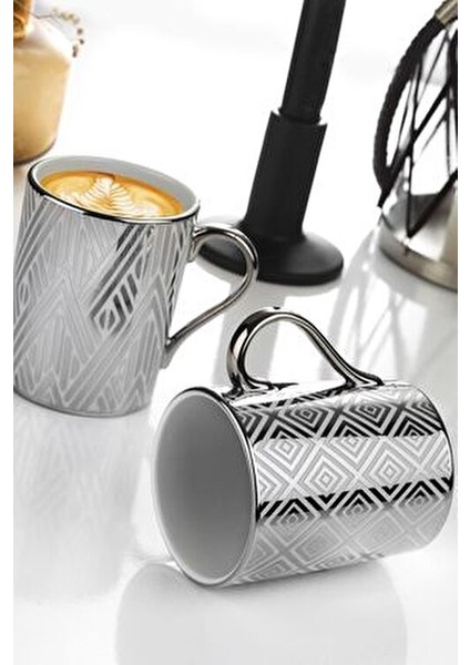 Forest 2li Mug Bardak Platin 10932