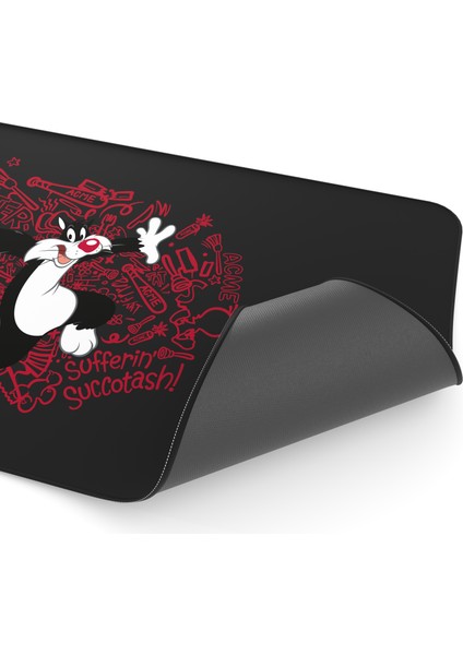 Hawk Looney Tunes Sylvester Graffiti 90X40 Mouse Pad