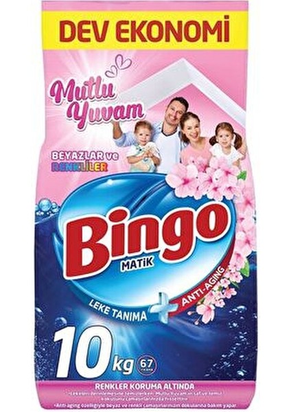 Toz Matik Onkg Mutlu Yuvam 10KG fırsatları