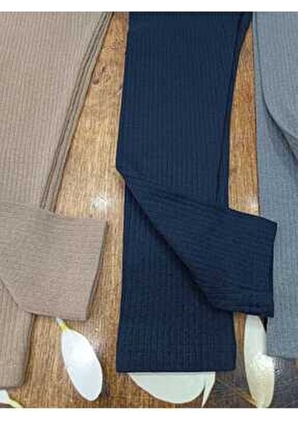 Fitilli Şardonlu Çocuk Tayt 3'lü Takım modelleri