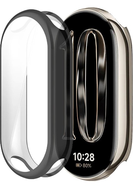 Xiaomi Smart Band 10 ( Mi Band 10 ) ile Uyumlu Kasa ve Ekran Koruyucu 360 Tam Koruma Silikon Kılıf fiyatları