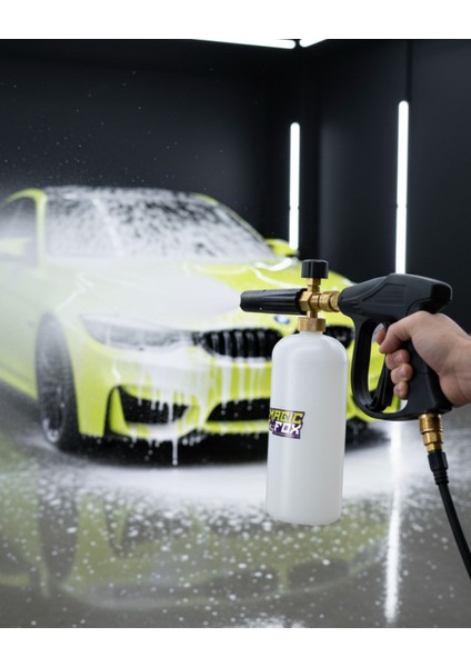 Foam Lance Basınçlı Köpük Tabancası – Tetikli, Köpük Ayarlı, Profesyonel Oto Yıkama Aparatı