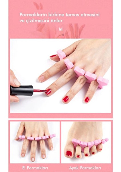 Tırnak Oje Boyama Parmak Ayırıcı El Ayak Aparatı fiyatları