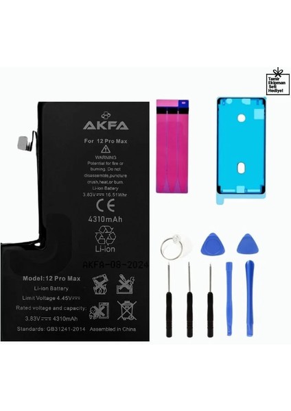 iPhone 12 Pro Max Ultimate Akfa Batarya – Yüksek Performans & Hızlı Şarj