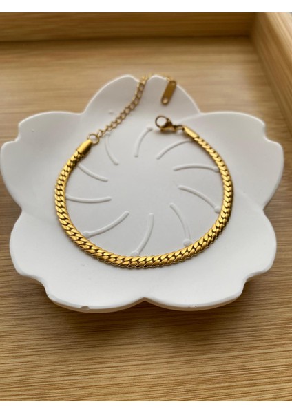 14 Ayar Kaplama Çelik Bileklik fiyatları