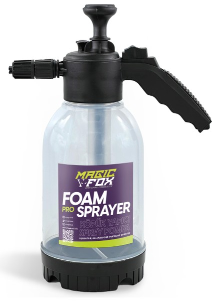 Foam Pro Köpük Yapıcı Basınçlı Pompa Sprey 2 Litre Ph Nötr Şampuan Hediyeli fırsatları