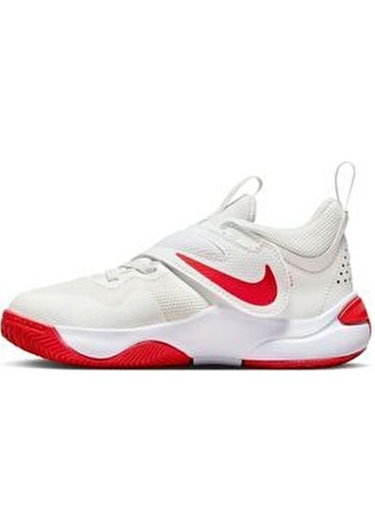 Çocuk Beyaz - Kırmızı Yürüyüş Ayakkabısı DV8994-102-TEAM Hustle D 11 (Ps)