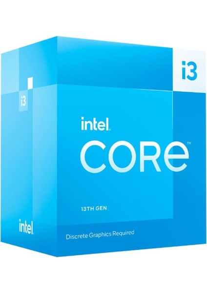 Core Cı3 13100F 3.40GHZ 12MB 1700P Fanlı (Box)