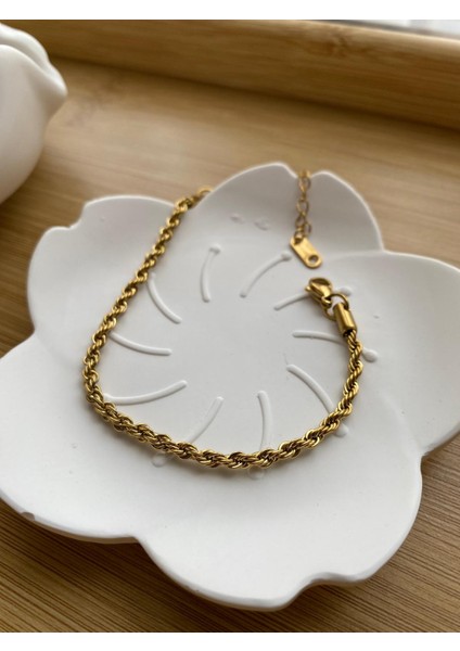 14 Ayar Kaplama Burma Çelik Bileklik modelleri