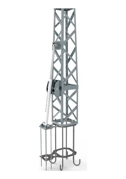 Kafes Tipi Rüzgar Türbini Montaj Direği - 7 Metre fırsatları