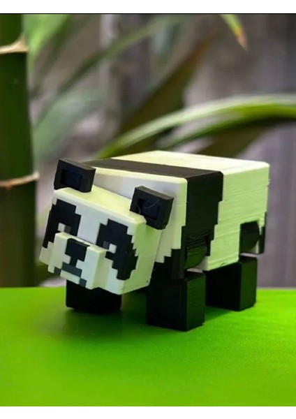 Minecraft Panda Figürü - Oynar Eklemli - 1 Adet fiyatları
