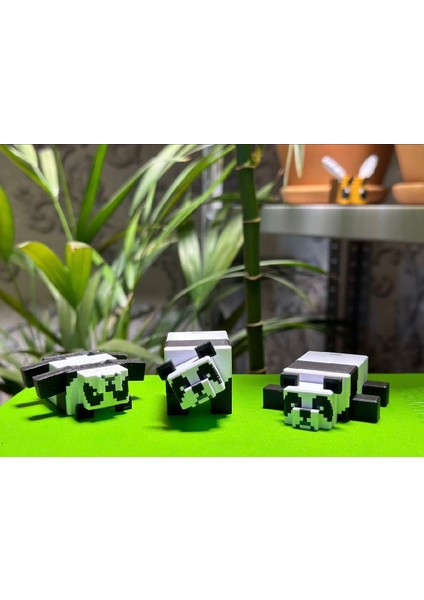 Minecraft Panda Figürü - Oynar Eklemli - 1 Adet fırsatları