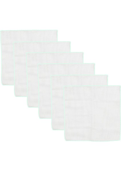 Tülbentli Bebek Ağız Mendili 6'li 7555